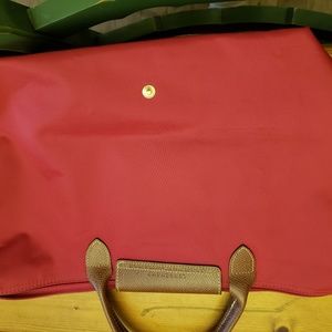 Longchamp red bag